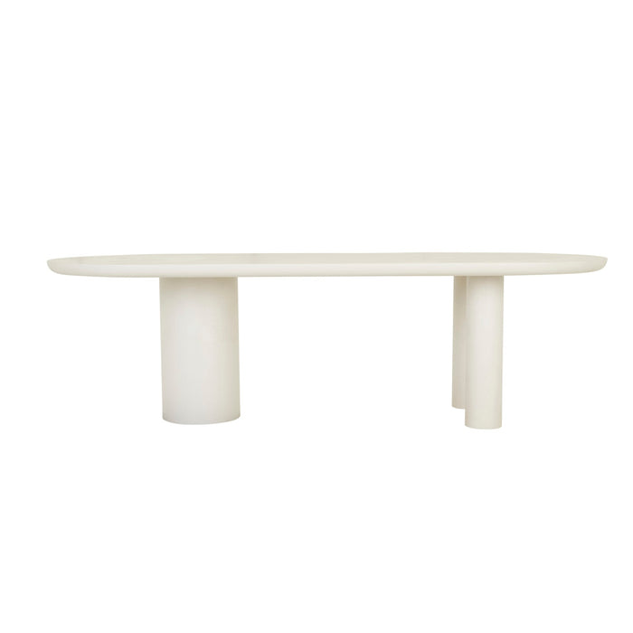 Seb Oval Dining Table - Rope