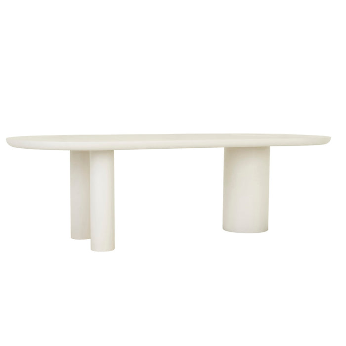 Seb Oval Dining Table - Rope