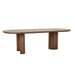 Seb Oval Dining Table - Walnut