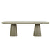 Valencia Dining Table - Faux Storm Terrazzo - Umber