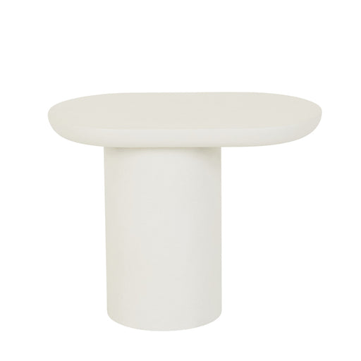 Seb Pedestal Side Table - Rope