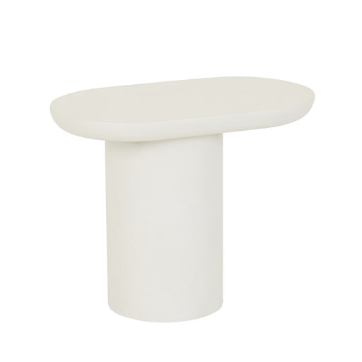 Seb Pedestal Side Table - Rope