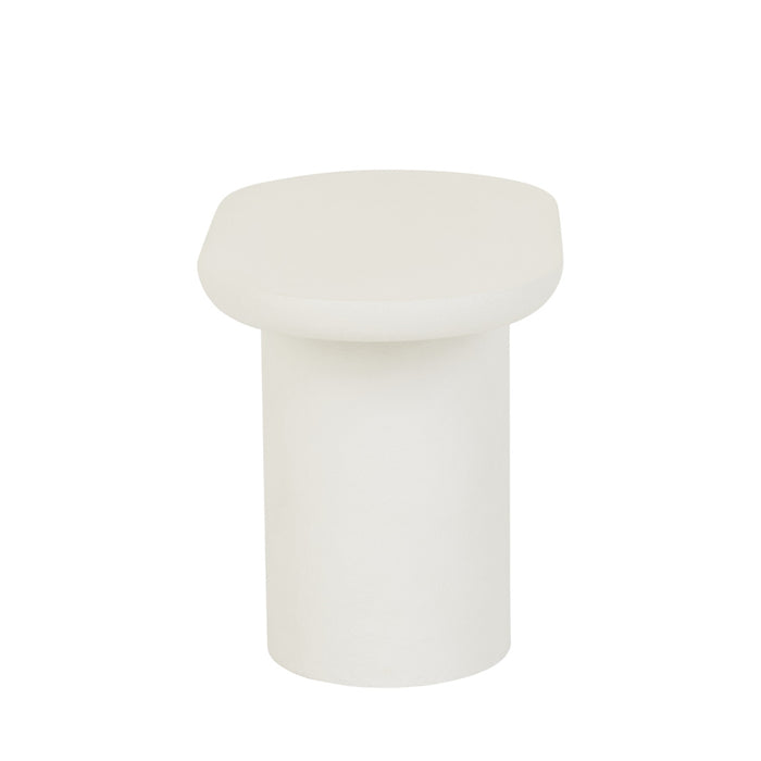 Seb Pedestal Side Table - Rope