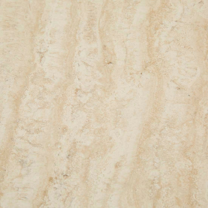 Elsie Side Table - Natural Travertine - Natural Ash