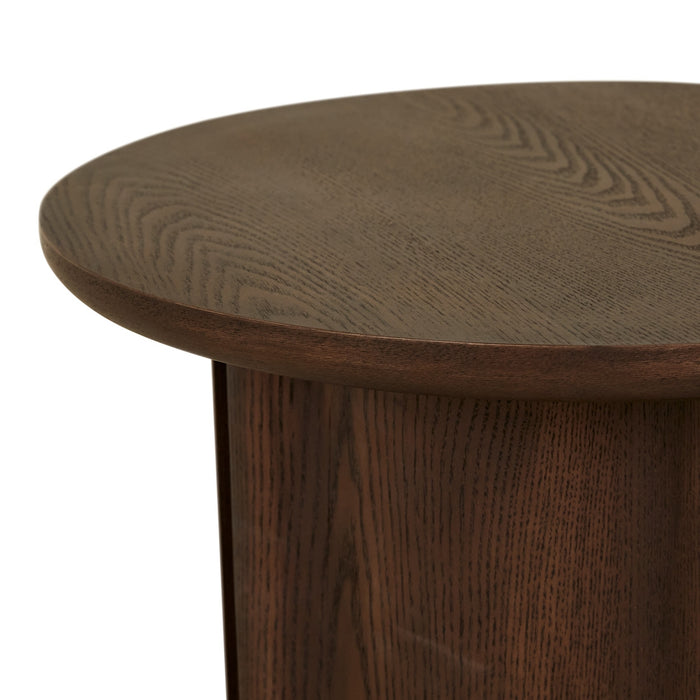 Leon Side Table - Tobacco Ash