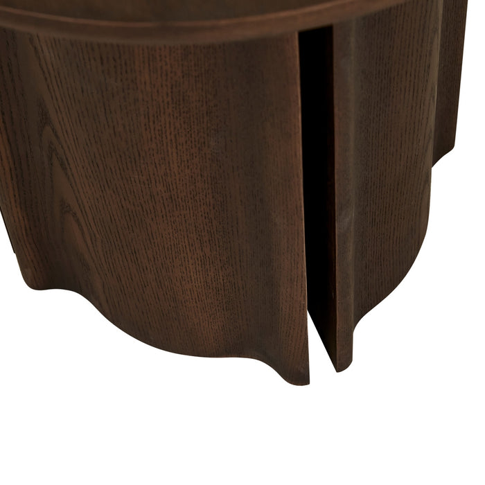 Leon Side Table - Tobacco Ash