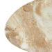 Lucia Curve Side Table - Faux Mocha Marble