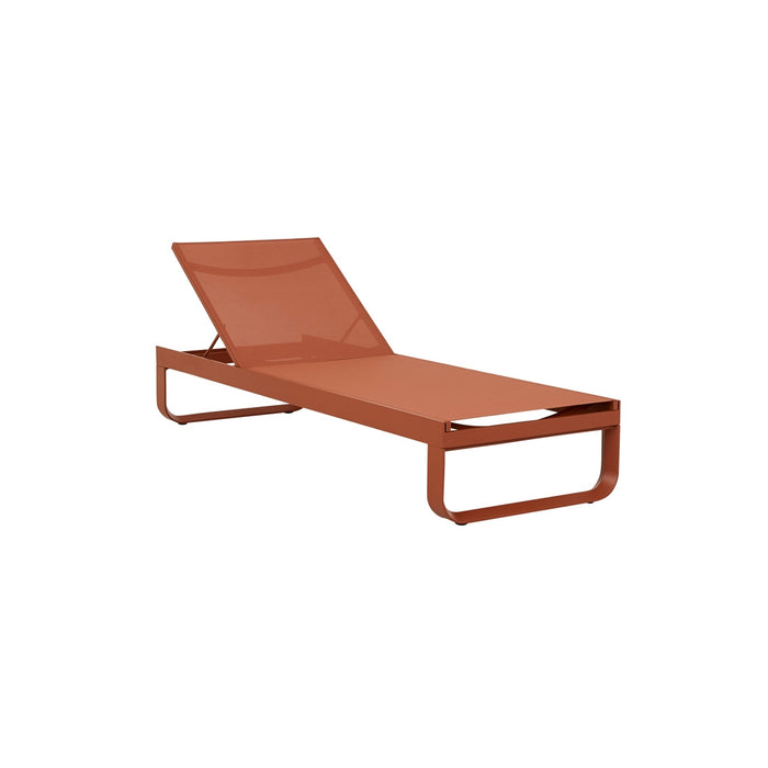 Pier Curve Sunbed - Terracotta