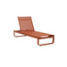 Pier Curve Sunbed - Terracotta