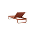 Pier Curve Sunbed - Terracotta