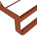Pier Curve Sunbed - Terracotta