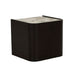 Elsie Bedside - Matt Ocean Marble - Matt Dark Oak