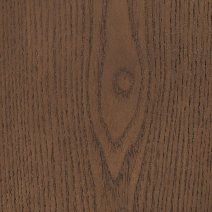 Elsie Bedside - Matt Rouge Marble - Smoked Ash