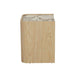 Elsie Bedside - Matt Ocean Marble - Natural Ash