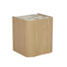 Elsie Bedside - Matt Ocean Marble - Natural Ash