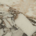 Elsie Bedside - Matt Ocean Marble - Smoked Ash