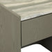 Elsie Bedside - Marine Marble - Thyme