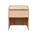 Elsie Bedside - Satin Onyx Travertine - Apricot