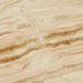 Oberon Crescent Marble Bedside - Satin Onyx Travertine - Dusk