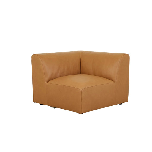 Alison Corner Sofa - Pecan Leather