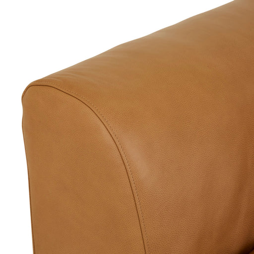 Alison Corner Sofa - Pecan Leather