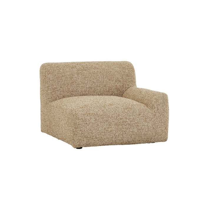 Alison 1 Seater Right Arm Sofa - Muesli