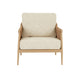 Dorian Lounge Chair - Natural - Natural Weave