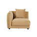 Felix Crest 1 Seater Left Corner Sofa - Cardamom Velvet