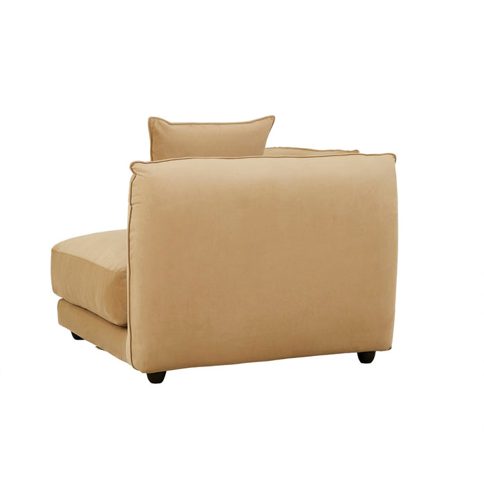 Felix Crest 1 Seater Left Corner Sofa - Cardamom Velvet