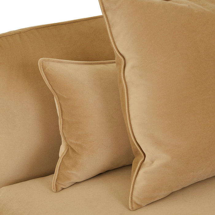 Felix Crest 1 Seater Right Corner Sofa - Cardamom Velvet
