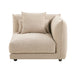 Felix Crest 1 Seater Right Corner Sofa - Moonbeam