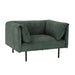 Felix Fold Sofa Chair - Evergreen