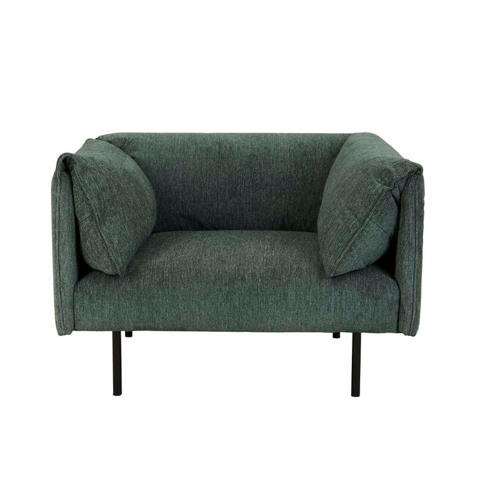 Felix Fold Sofa Chair - Evergreen