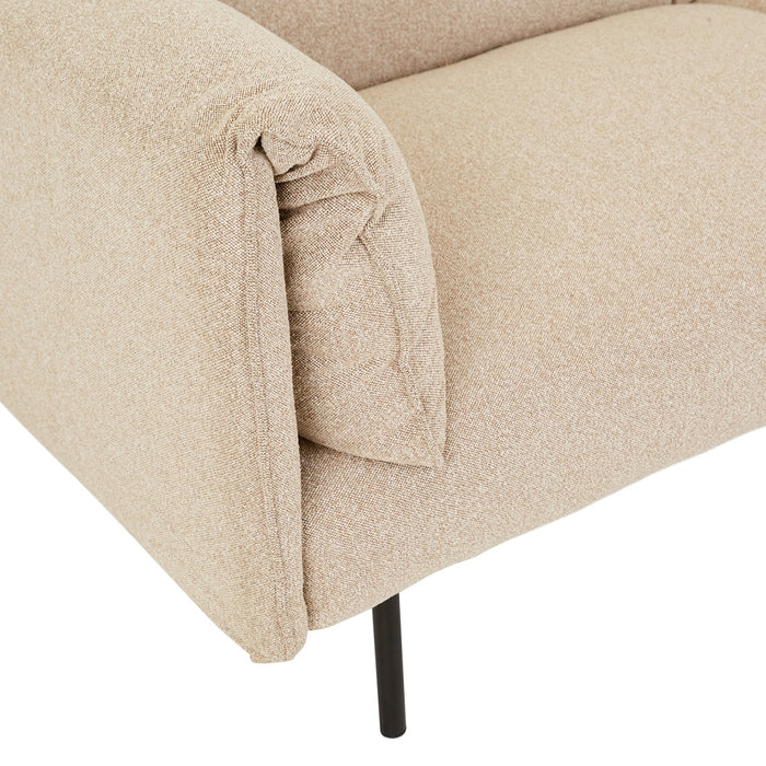 Felix Fold 3 Seater Sofa - Biscotti