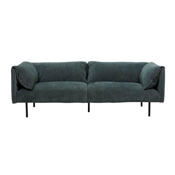 Felix Fold 3 Seater Sofa - Evergreen
