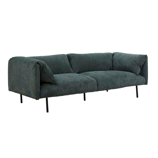 Felix Fold 3 Seater Sofa - Evergreen