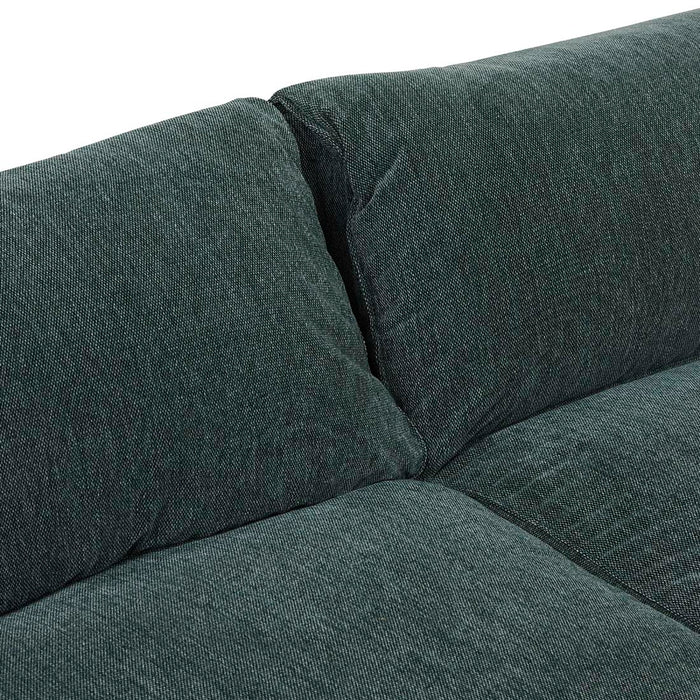 Felix Fold 3 Seater Sofa - Evergreen