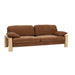 Hugo Remy 3 Seater Sofa - Copeland Hazel - Natural Ash