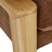 Hugo Remy 3 Seater Sofa - Copeland Hazel - Natural Ash