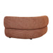 Juno Cloud Round Corner Sofa - Brick