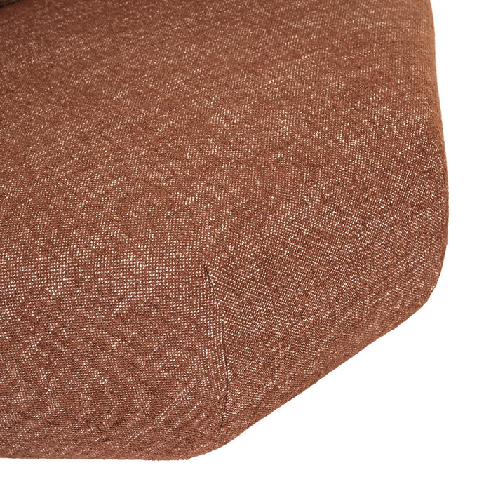 Juno Cloud Round Corner Sofa - Brick