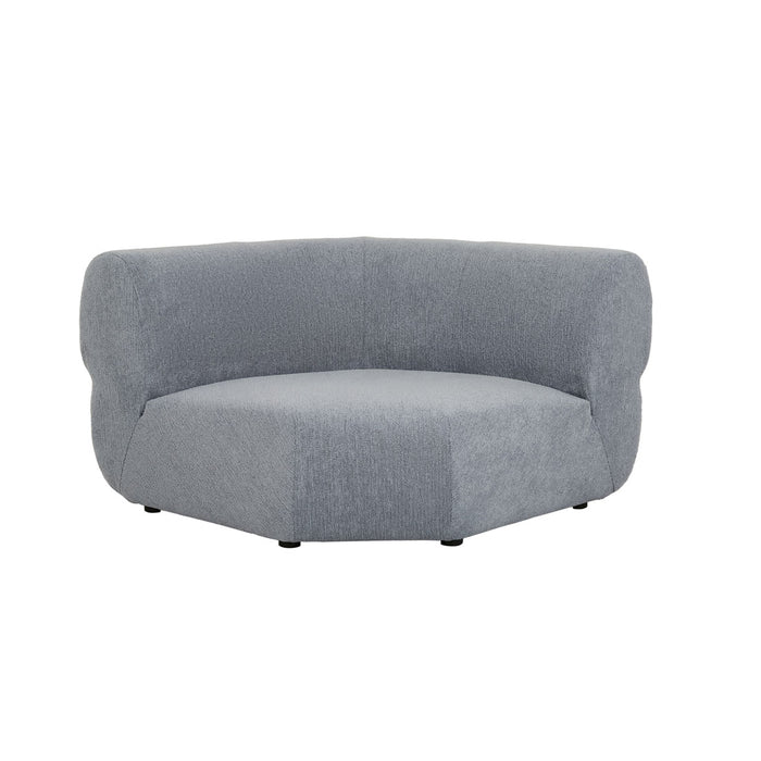 Juno Cloud Round Corner Sofa - Vista Blue