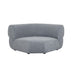 Juno Cloud Round Corner Sofa - Vista Blue