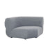 Juno Cloud Round Corner Sofa - Vista Blue
