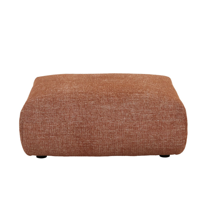 Juno Cloud Ottoman - Brick