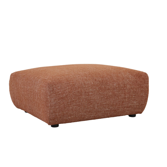 Juno Cloud Ottoman - Brick