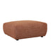 Juno Cloud Ottoman - Brick