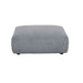 Juno Cloud Ottoman - Vista Blue