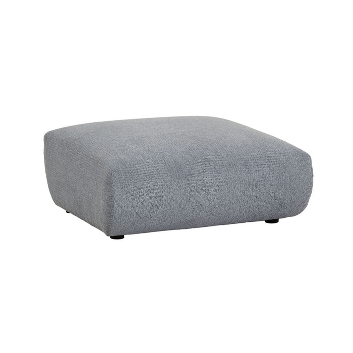 Juno Cloud Ottoman - Vista Blue