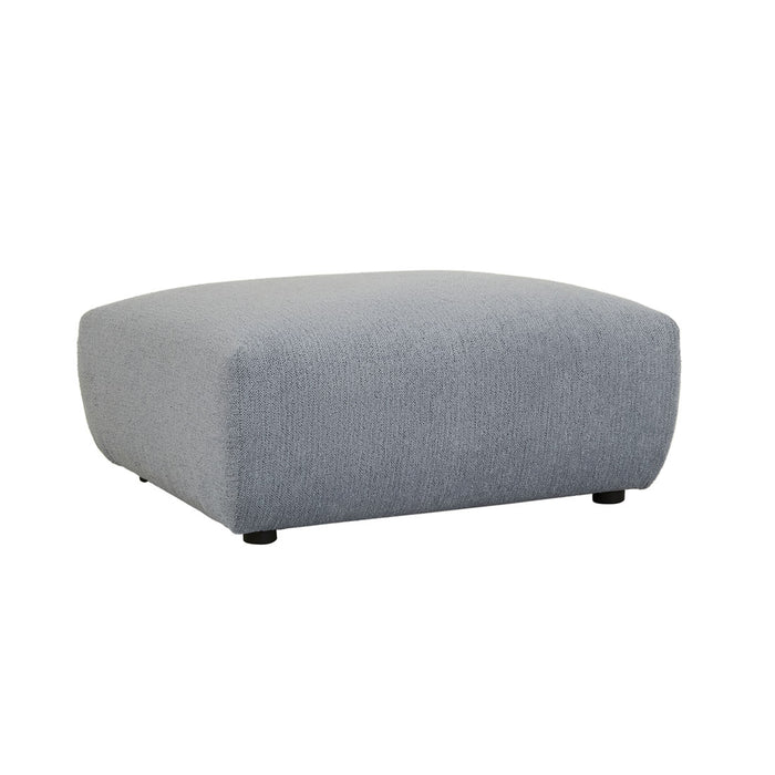 Juno Cloud Ottoman - Vista Blue